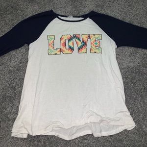Super soft LOVE long sleeve